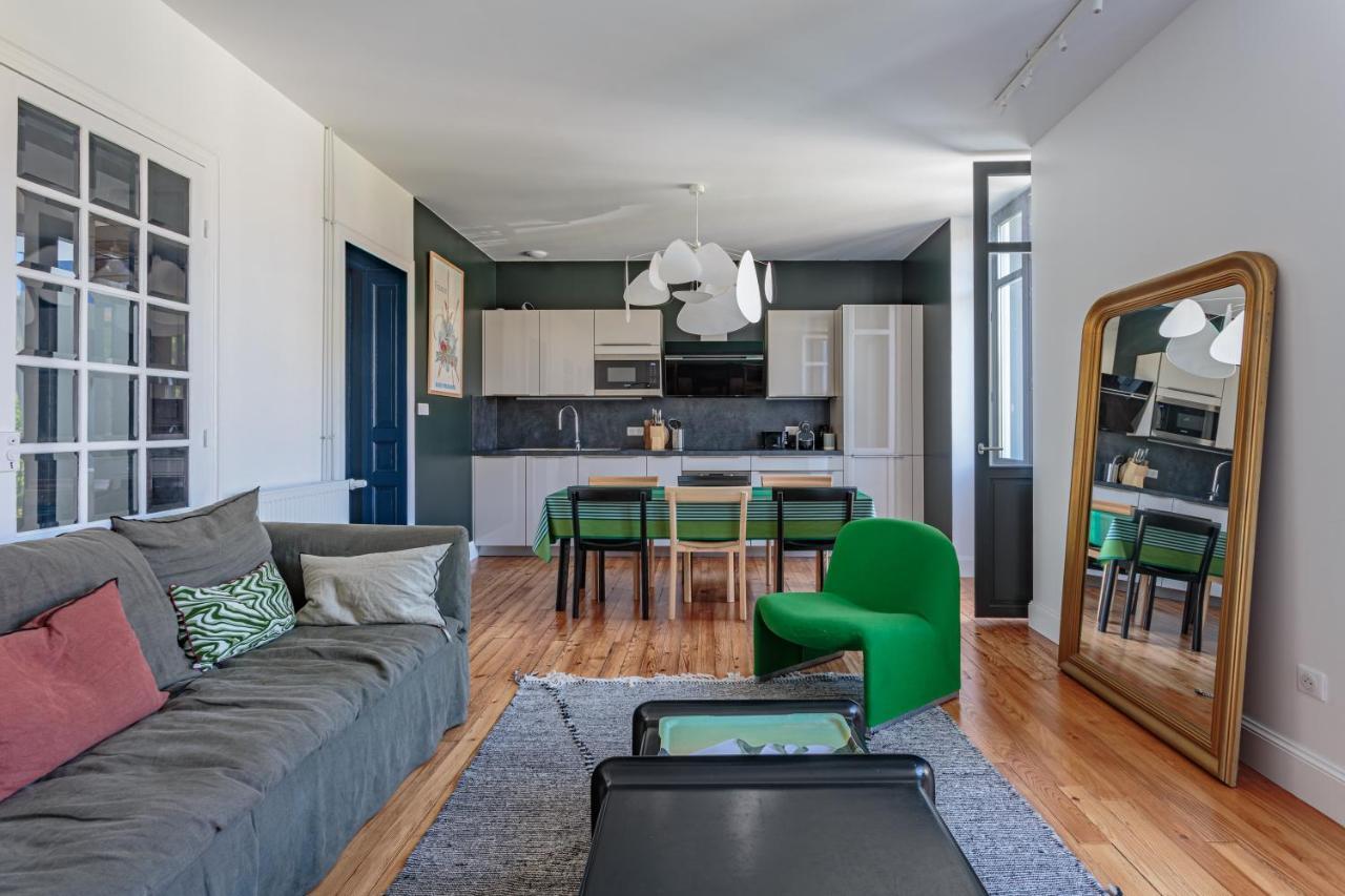Charmant T4 Renove Centre Ville De Biarritz Eksteriør billede